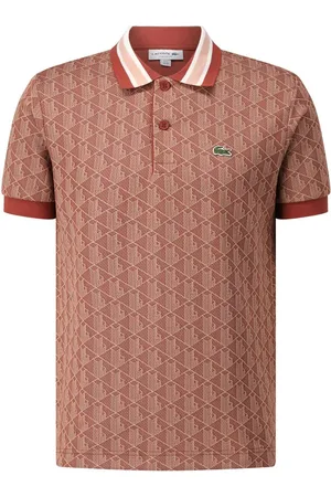 Lacoste Poloshirt mit Muster - Größe 3XL