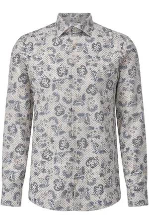 Stenströms Slim-Fit Hemd mit Muster - Größe 38