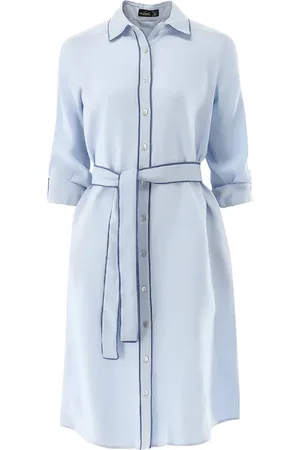 Van Laack Kleid Slim Fit Uni - Größe 32