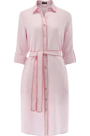 Van Laack Kleid Slim Fit Uni - Größe 34