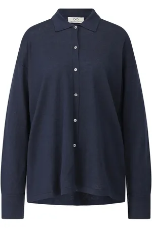 Sminfinity Oversized Strickbluse mit Leinen - Größe M/L