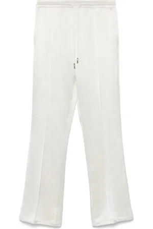 J.W.Anderson White Drawstring-Waist Track Trousers - Größe 12