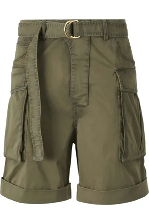 Balmain Cotton Cargo Bermuda Shorts - Größe 48
