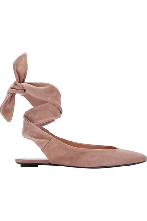 The Attico Ballerinas - Flat Leather Ballerinas - Gr. 36 (EU) - in Gold - für Damen