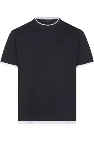 BRIONI Contrast Logo T-shirt - Größe L