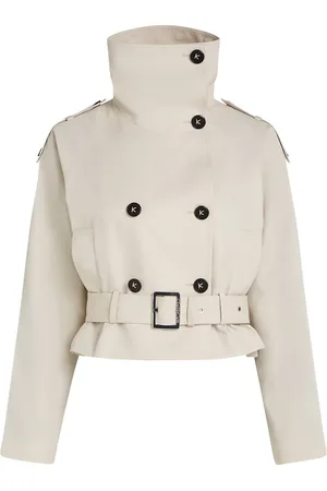 Karl Lagerfeld KURZE BAUMWOLL-TWILL-JACKE - Größe 38