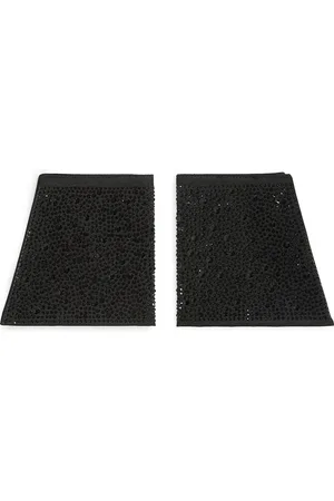 Karl Lagerfeld Armband - STRASSMANSCHETTEN, HANDVERLESEN VON HUN KIM - Gr. M/L - in Schwarz - für Damen