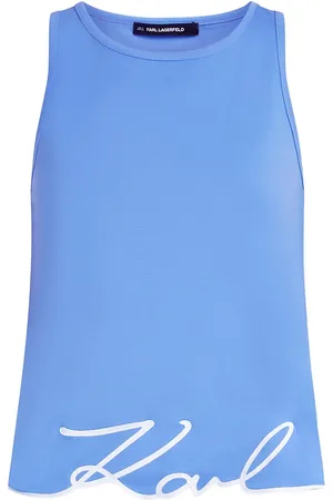 Karl Lagerfeld TANKTOP MIT KARL SIGNATURE-STICKEREI AM SAUM - Größe L