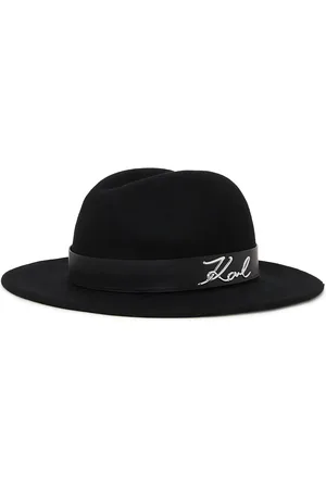 Karl Lagerfeld Caps & Mützen - K/SIGNATURE FEDORA - Gr. M/L - in - für Damen