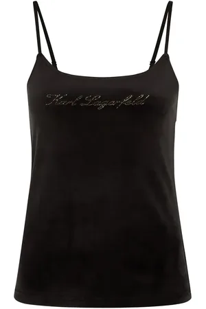 Karl Lagerfeld HOTEL KARL VELOURS-CAMISOLE - Größe L