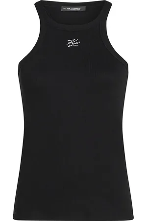 Karl Lagerfeld TANKTOP MIT KARL-AUTOGRAMM - Größe L