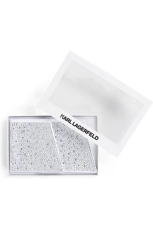 Karl Lagerfeld Armband - STRASSMANSCHETTEN, HANDVERLESEN VON HUN KIM - Gr. M/L - in Weiß - für Damen
