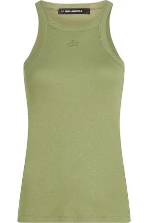 Karl Lagerfeld TANKTOP MIT KARL-AUTOGRAMM - Größe L