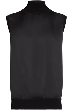 Karl Lagerfeld ÄRMELLOSES SATIN-TOP - Größe L