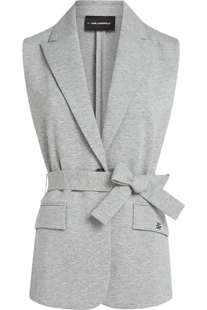 Karl Lagerfeld SCHWERES JERSEY-GILET - Größe L
