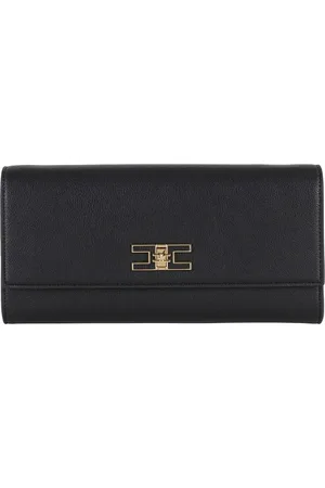 Elisabetta Franchi Clutches - Eco-Leather Handbag With Golden Chain Strap - Gr. unisize - in - für Damen