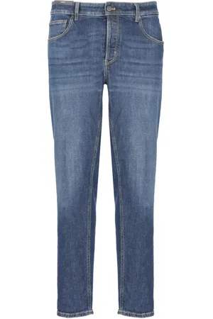 PT Torino Blue Straight Cut Denim Jeans - Größe 32