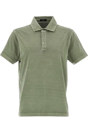 FAY T-Shirts And Polos Green - Größe M