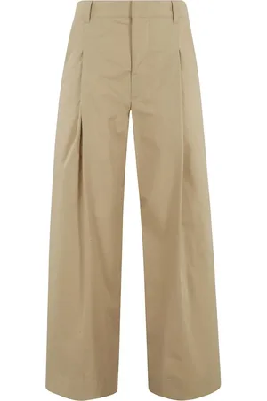 Soeur Wide-Leg High-Waist Pants With Structured Finish - Größe 38