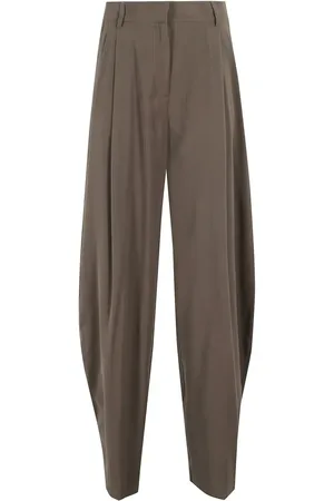 Andamane Wide-Leg Trousers With Front Pleats - Größe 38