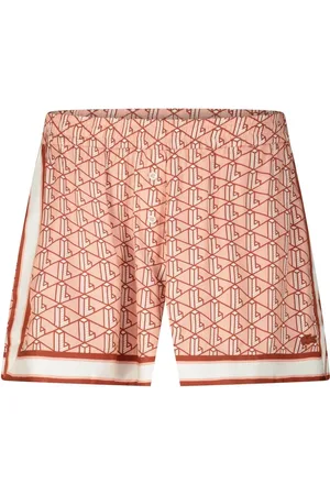Lacoste Satinshorts mit Jacquard-Monogramm - Größe 36
