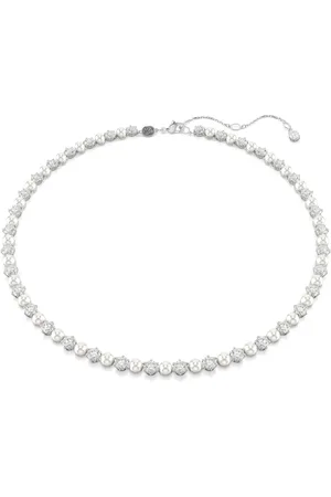 Swarovski Halskette - Matrix Kette - Gr. unisize - in Silber - für Damen