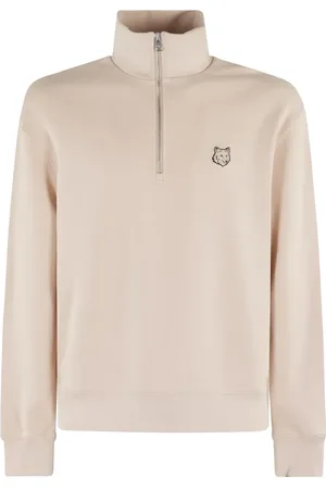 Maison Kitsuné Half Zipped Sweatshirt - Größe L