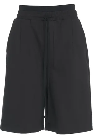 THOM KROM Layered Black Bermuda Shorts - Größe L