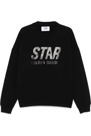 Golden Goose Boxy Sweatshirt With Iconic Logo - Größe M