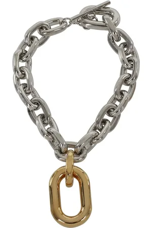 Paco rabanne Halskette - XL Link Necklace - Gr. unisize - in Silber - für Damen