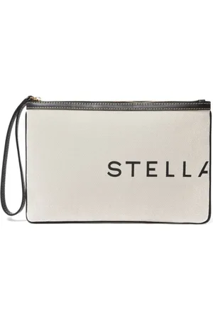 Stella McCartney Clutches - Textured Handbag With Zip Closure And Wrist - Gr. unisize - in - für Damen