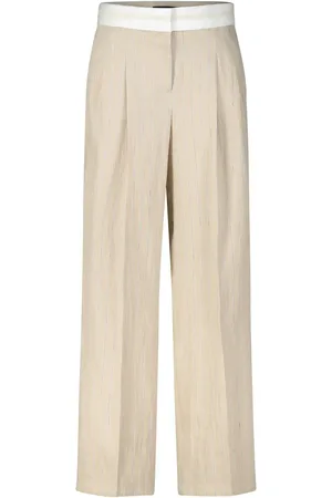 Cambio Stoffhose Anny mit Leinen - Größe 38/32