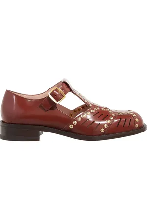 Bally Sandalen - Spiegel-W-Studs - Gr. 36 (EU) - in - für Damen