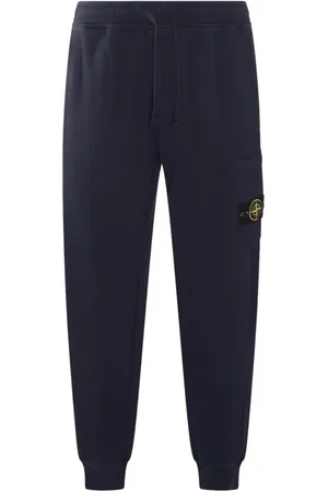Stone Island Navy Blue Logo-Patch Track Pants - Größe L