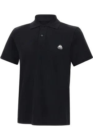 Moose Knuckles T-shirts And Polos Black - Größe L