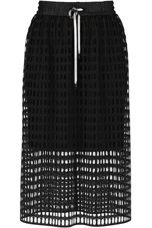 Marc Cain Midirock mit Netzoptik - Größe 34