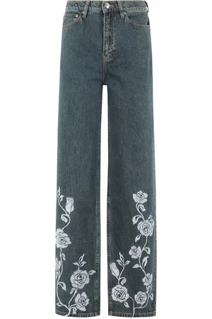 ROTATE Straight Legged Jeans - Größe 25