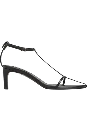 Jil Sander Sandalen - Leather Heeled Sandals - Gr. 39,5 (EU) - in - für Damen