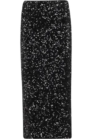ROTATE Sequin Midi Pencil Skirt - Größe 34