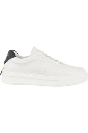 Barracuda Low-Top Sneaker - Smooth Leather Sneakers With Contrasting Heel Tab - Gr. 41 (EU) - in - für Damen