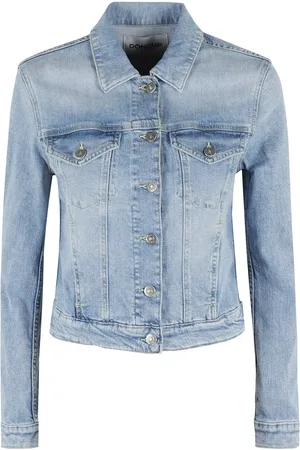 Dondup Light Blue Slim Fit Denim Jacket - Größe L