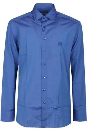 Etro Roma Long Sleeve Logo Shirt - Größe 39