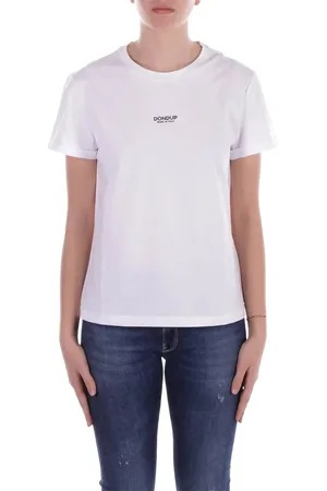 Dondup T-Shirts And Polos White - Größe L