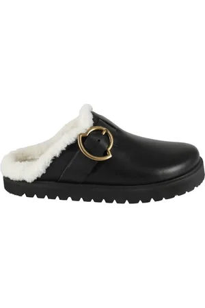 Moncler Slipper & Pantoletten - Bell Mules With Faux Shearling Lining - Gr. 36 (EU) - in - für Damen