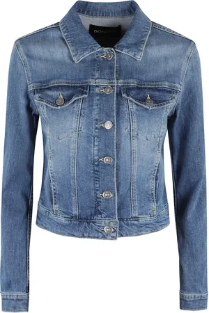Dondup Medium Blue Slim Fit Denim Jacket - Größe L