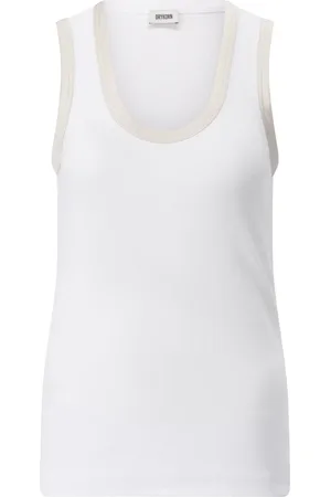 Fabiana Filippi Ärmelloses Top mit Satin-Details - Größe 34