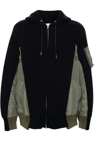 SACAI Color-Block Cotton Hoodie - Größe 3
