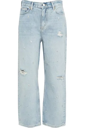 Liu Jo Straight leg jeans with rhinestones - Größe 27