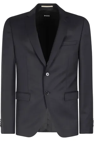 HUGO BOSS Slim Fit Tailored Blazer In Virgin Wool Serge - Größe 48
