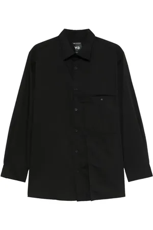 Y-3 Pleat Shirt Black - Größe L